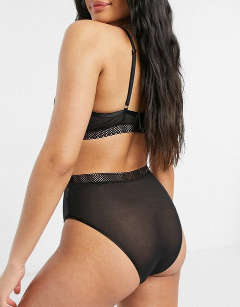 Asos Design Women's Black Thong ANF3489