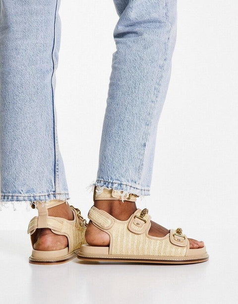 ASOS DESIGN Women's Beige Sandals ANS988