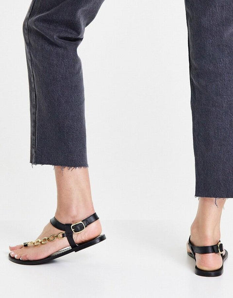 Asos Design Women's Black Sandal ANS1070