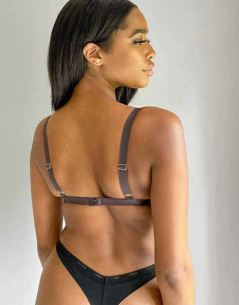 Asos Design  Women's Brown  Bra ANF1245