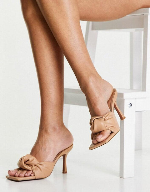 ASOS Design Women's Beige Heeled ANS147