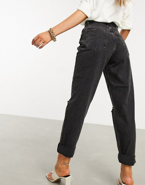 Asos Design Women's Black Jeans ANF541 (LR 78)