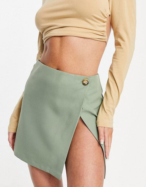 ASOS DESIGN Women's Mint Skirt ANF1217