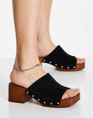 Asos Design Women's Black Slipper ANS735
