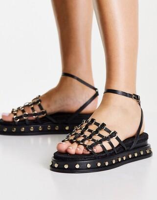 ASOS Design  Women's Black Sandal ANS650