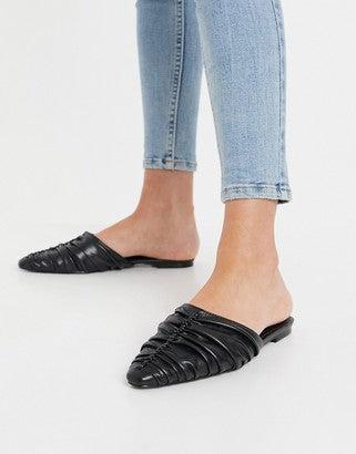 Asos Design Women's Black Slippers ANS902