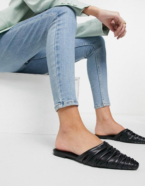 Asos Design Women's Black Slippers ANS902