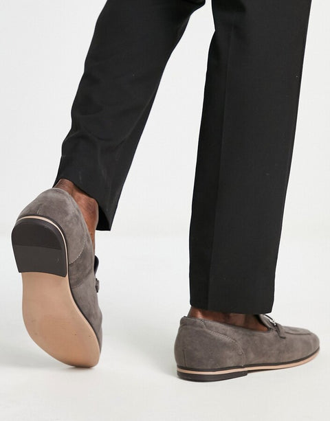 ASOS Design  Men's Gray Casual Shoes ANS259 (Shoes 48, 51,53,57)shr