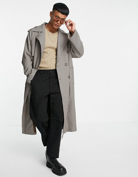 Asos Design  Men's Multicolor Coat ANF1678
