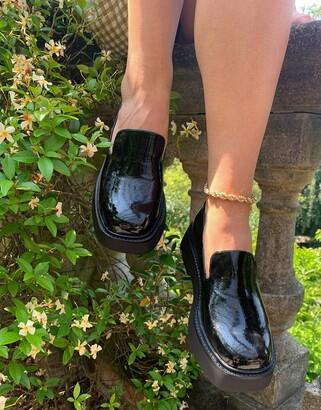 Asos Design Women's Black Flat Loafers ANS922