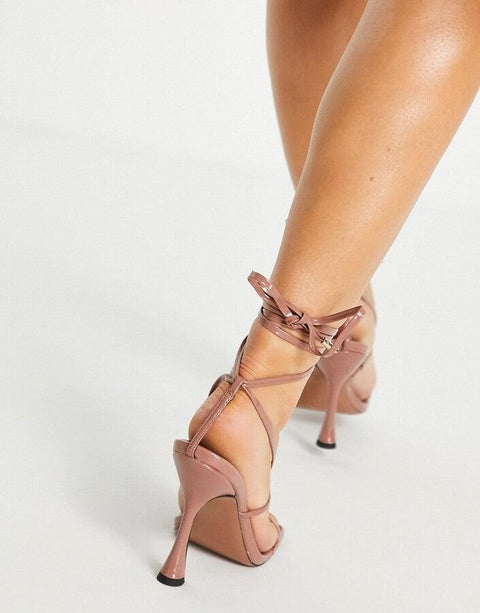 Asos Design Women's Dusty Rose High Heel Sandals ANS953