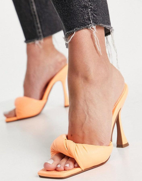 Asos Design Women's Orange Heel ANS1049