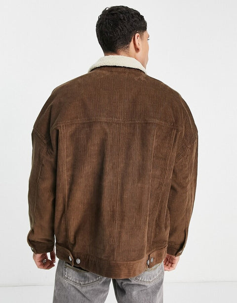 Asos Design  Men's Brown Jacket ANF76 (AN58)(zone 5)