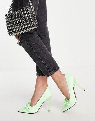 Asos Design Women's Lime Green Heels ANS918