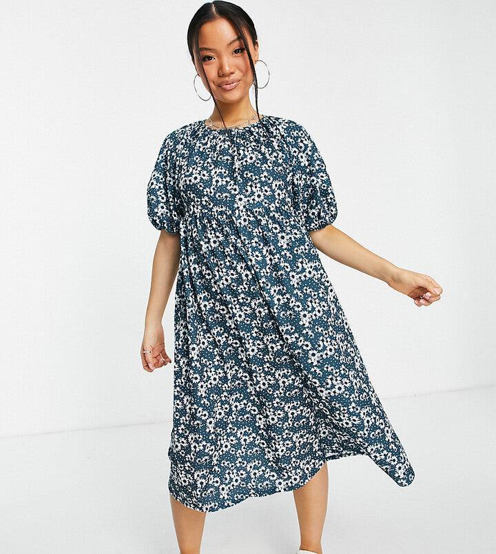 Asos Design Women's Multicolor Dress ANF1907
