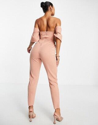 Asos Design Women's Blush Pink Jumpsuit ANF1952
