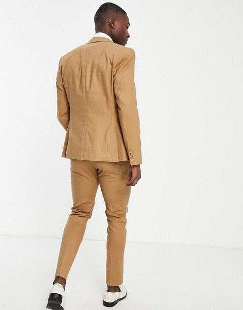 Asos Design Men's Camel Blazer ANF3529