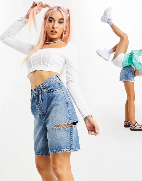 Asos Design Women's White Blouse ANF706