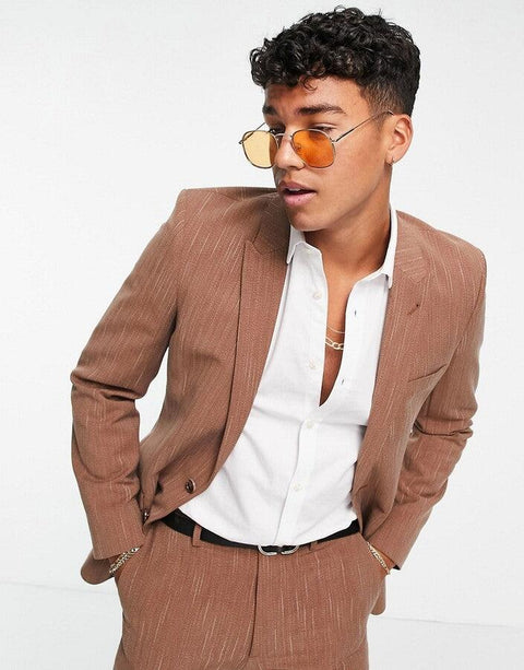 ASOS Design Men's Brown Blazer ANF2210