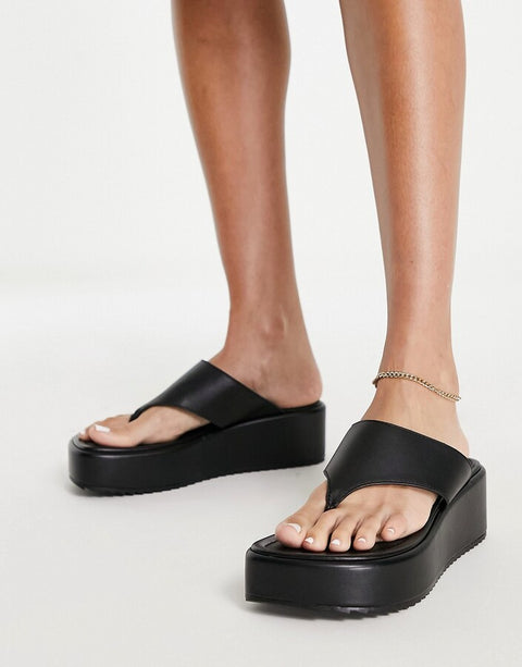 ASOS Design Women's Black Slipper ANS144 (shoes 47,52,58) (st3) shr