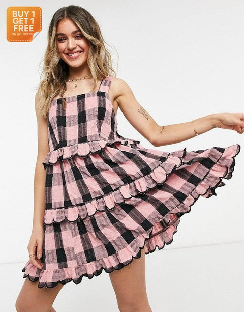 ASOS Design  Women's  Multicolor  Dress ANF2777