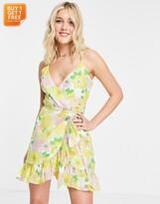 Asos Design Women's Multicolor Dress ANF1072
