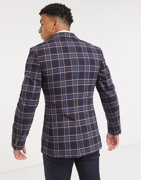 Asos Design Men's Multicolor Blazer ANF1712