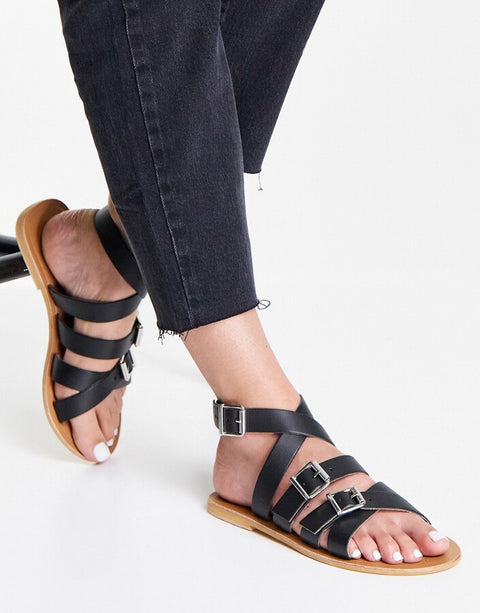 ASOS Design Women's Black Sandal 101233045   AMS186 shoes5