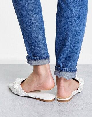 Asos Design Women's  White Slipper ANS964