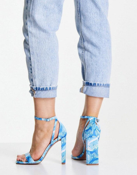 Asos Design Women's Blue Heel ANS1059