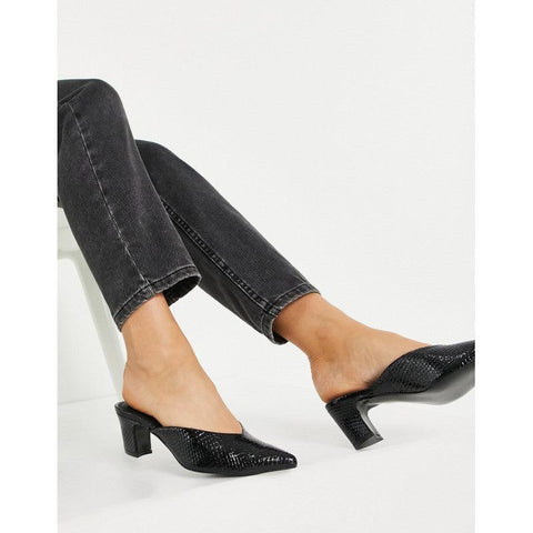 Asos Design Women's Black Slippers ANS917