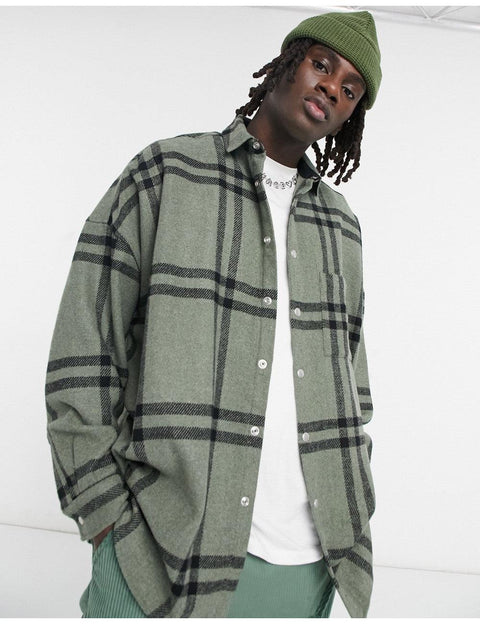 Asos Design Men's Khaki Shirt ANF2564