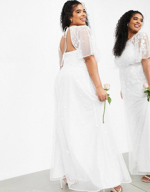 Asos Edition Women's White Dress ANF2101