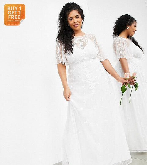 Asos Edition Women's White Dress ANF2101