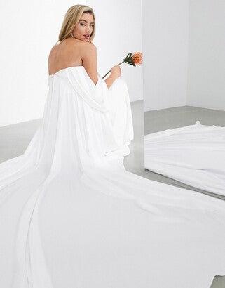 Asos Design Women's White Dress ANF914