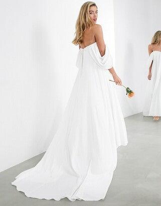 Asos Design Women's White Dress ANF914