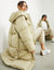 Asos Edition Women's Ecru Coat 104923478 ANF43 (AN43)