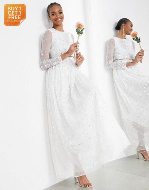 Asos Edition Women's White Dress ANF938