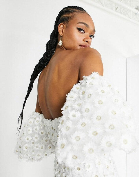 Asos Edition  Women's White Dress ANF1015