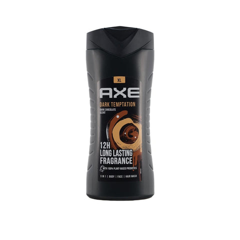Axe Dark Temptation 12h Long Lasting Fragrance 3-In-1 Body Wash For Men 400ml | Axe In Lebanon