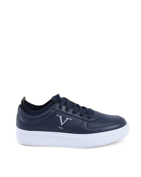 V Italia By Versace Men's Navy Blue SNK 002 Sneakers | V Italia In Lebanon