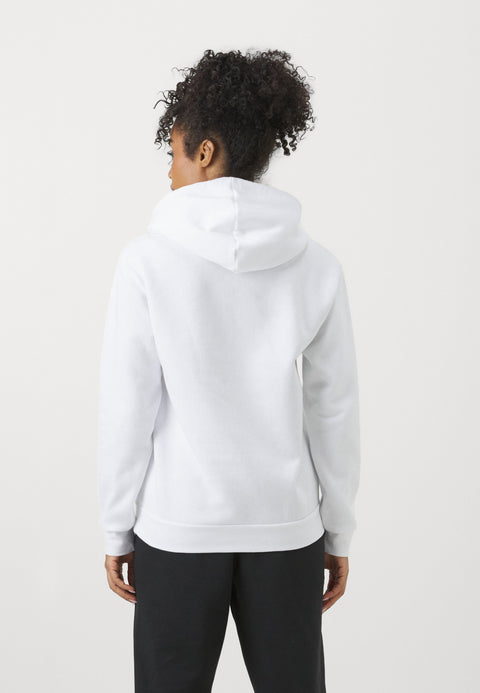 Adidas Women's White Small Logo Hoodie | Adidas In Lebanon