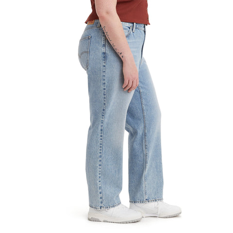 Levi's Women's Light Blue Plus Size 94 Baggy Jeans |Levi's In Lebanon