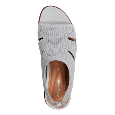 Easy Spirit Women's Light Gray Light Weight Knit Sandals | Easy Spirit In Lebanon