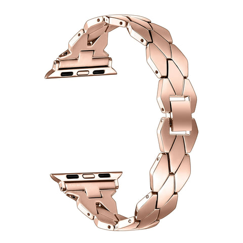 Posh Tech Unisex Rose Gold Ava Stainless Steel Band for Apple Watch |Posh Tech In Lebanon