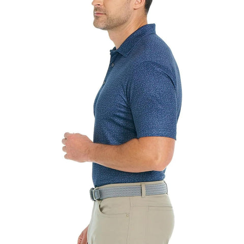 Greg Norman Men's Navy ML75 Short Sleeve 3 Buttons T-Shirt | Greg Norman In Lebanon
