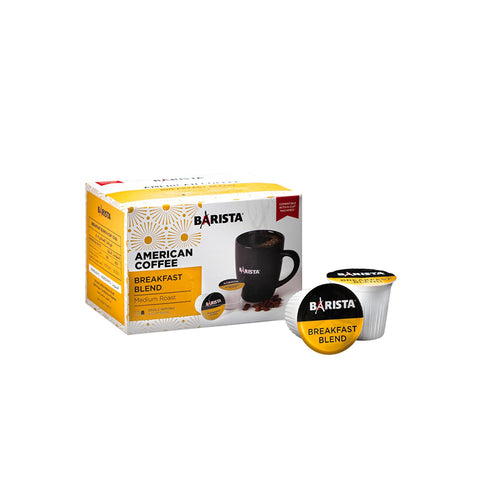 Barista Capsules K-Cup Breakfast Blend – American Coffee 12 PCS