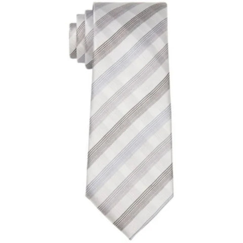 Calvin Klein Men's Multicolor Slim Frosted Plaid Tie ABL273