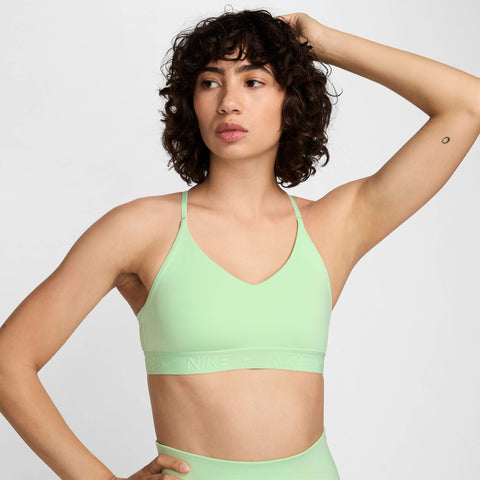 Nike Women's Lime Green Padded Adjustable Sports Bra | Nike In Lebanon