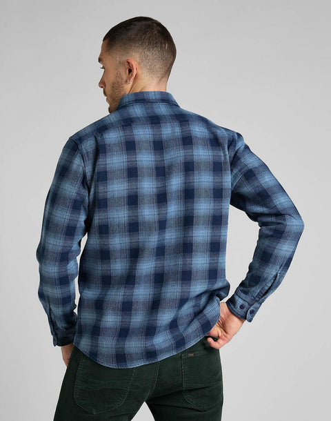 Lee Men's Indigo Worker Shirt | Lee In Lebanon